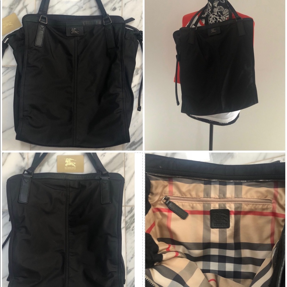 BURBERRY BUCKLEIGH NYLON TOTE BAG - Picture 2 of 16